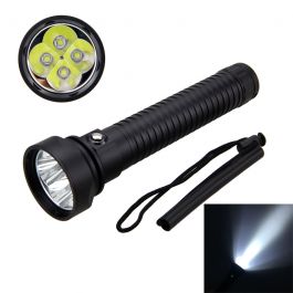 Led Diving 5000lm 5pcs Xm L2 alluminio torcia subacquea luce subacquea  potente notte pesca subacquea torcia impermeabile