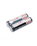 Batterie Ad Ultrafinite Protette Da 3.7 V 18650 3600Mah (1 Paio - Nero)