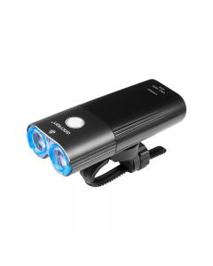 GACIRON V9D-1800 Luce per bici per faro Accessori per luci per bici ricaricabili USB impermeabile