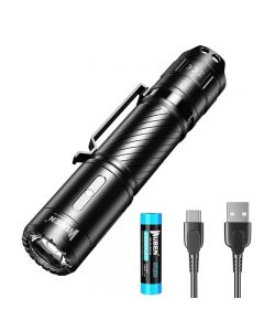 Torcia LED WUBEN C3 Torcia ricaricabile USB C 1200 Lumen Lampada lanterna impermeabile IP68 con batteria 2600 mAH 18650