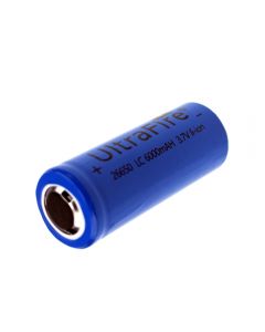 Ultrafire Tr-26650 3.7V 6000Mah Batteria Ricaricabile Li-Ion (1-Unità)