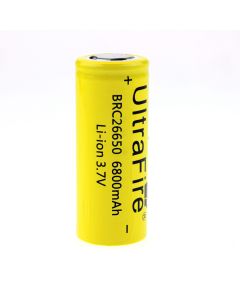Ultrafire Brc 26650 3.7 V 6800Mah Batteria Ricaricabile Per Ioni Ricaricabile Non Protetta