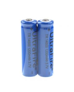 Ultrafire Tr 14500 1200Mah 3.7V Batteria Ricaricabile Per Ioni Di Litio Non Protetta (2 Confezione)