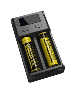Nitecore New I2 Caricabatterie Per Li-Ion / Imr / Lifepo4 / Ni-Mh / Ni-Cd Batteria / Caricabatterie Universale
