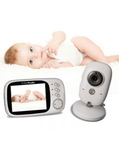 Vb603 Video Baby Monitor 2.4G Wireless Con 3,2 Pollici Lcd 2 Way Audio Park Night Vision Surveillance Security Camera Babysitter