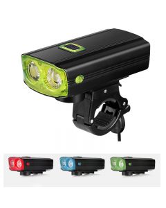 4000mAh alimentatore luce della mano della bicicletta impermeabile ricarica USB LED accessori per biciclette luce della bicicletta