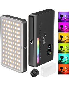 Luce video ULANZI VL120 RGB 360 a colori 20 tipi di effetti di luce Batteria integrata da 3100 mAh per la fotografia
