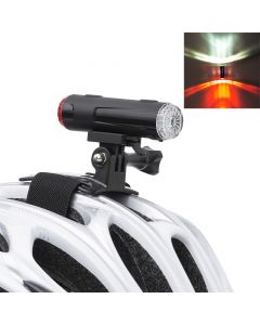 Luce per casco da bicicletta, spia per casco da bicicletta, luce anteriore per mountain bike, luce anteriore per bicicletta da strada, luce anteriore esterna