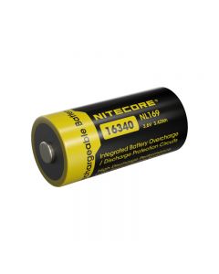 Batteria agli ioni di litio ad alte prestazioni Nitecore NL169 3,42 Wh 950 mAh 3,6 V 16340