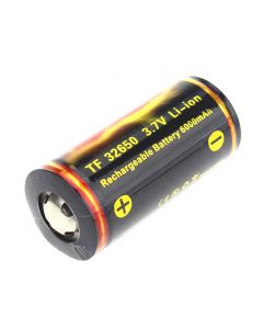 Trustfire Di Qualità Tf 32650 3.7 V 6000Mah Protected Li-Ion Battery- (1 Pezzo)