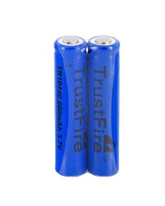 Trustfire 10440 600Mah 3.7 V Batteria Ricaricabile Li-Ion (2-Pack)