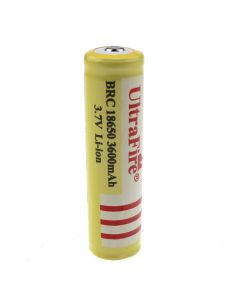 1 Unità Ultrafire 18650 3600Mah 3.7 V Li-Ione Batteria Protetta Ricaricabile