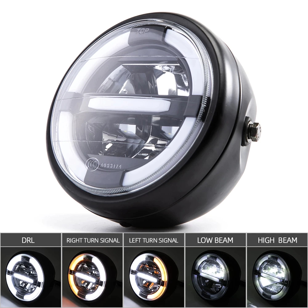 Faro Moto Led Anteriore 7 Pollici